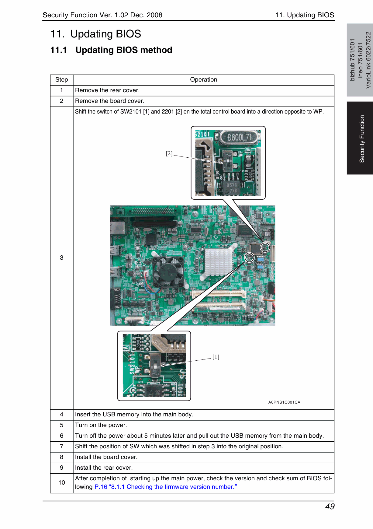 Konica-Minolta bizhub 601 751 SECURITY-FUNCTION Service Manual-6